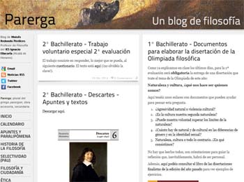 Parerga blogs de Filosofía 