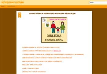 Dificultades Lectoras - Blogs La Sobre Dislexia