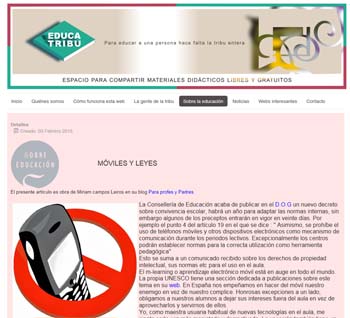 Educatribu, Un Espacio Para Compartir Materiales Libres Y Gratuitos 2