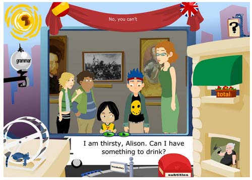 Un juego online: No, you can't