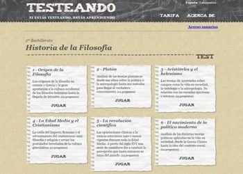 Testeando - Recursos Asignatura Filosofía