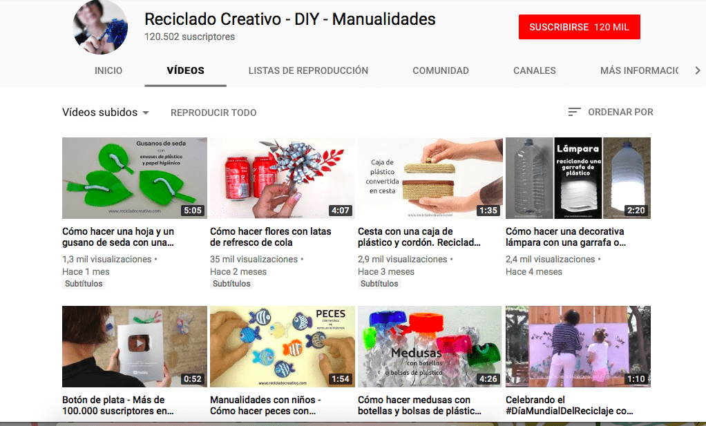 Reciclado creativo