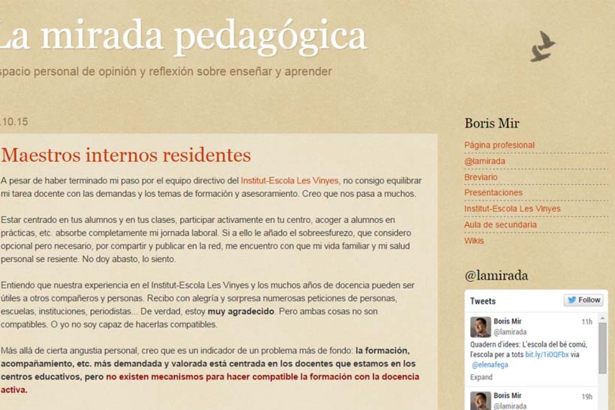 20 blogs con información útil y de interés para la comunidad educativa 20 blogs con información útil y de interés para la comunidad educativa 10
