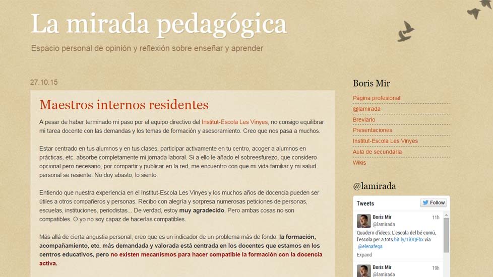 20 Blogs Con Información Útil Y De Interés Para La Comunidad Educativa 10