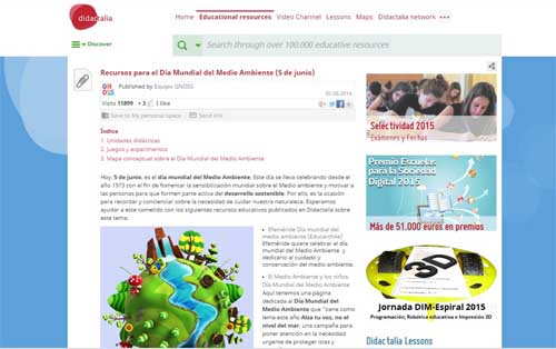 Medioambiente Didactalia Web