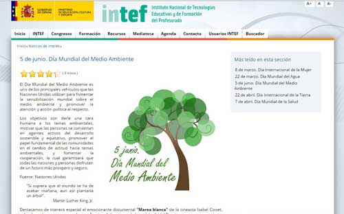 Medioambiente Intef Web