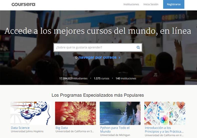 Coursera - formación online