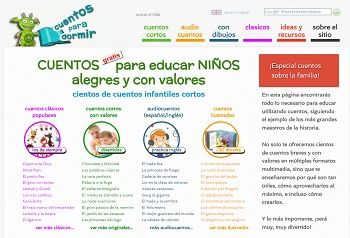 Cuentos para niños de 2 años y poesías para ellos, índice