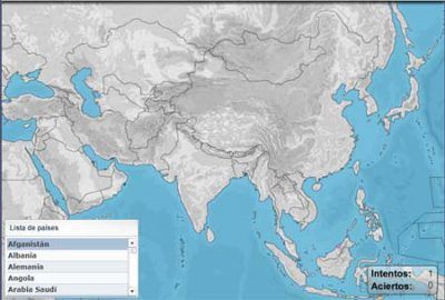 Puzzle países del mundo