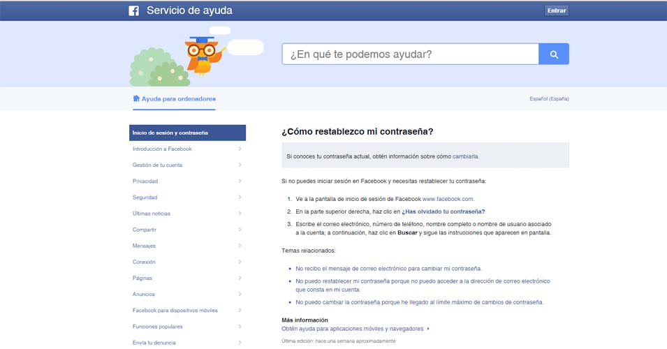 Tu Cuenta Segura En Facebook