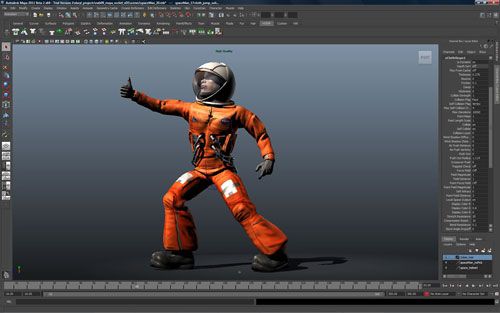 3D modelado AutoDesk Maya