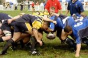 Trabajo en equipo en el rugby