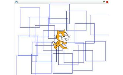 El proyecto Scratch de los viernes (II): el gato 'recorre' un cuadrado 3