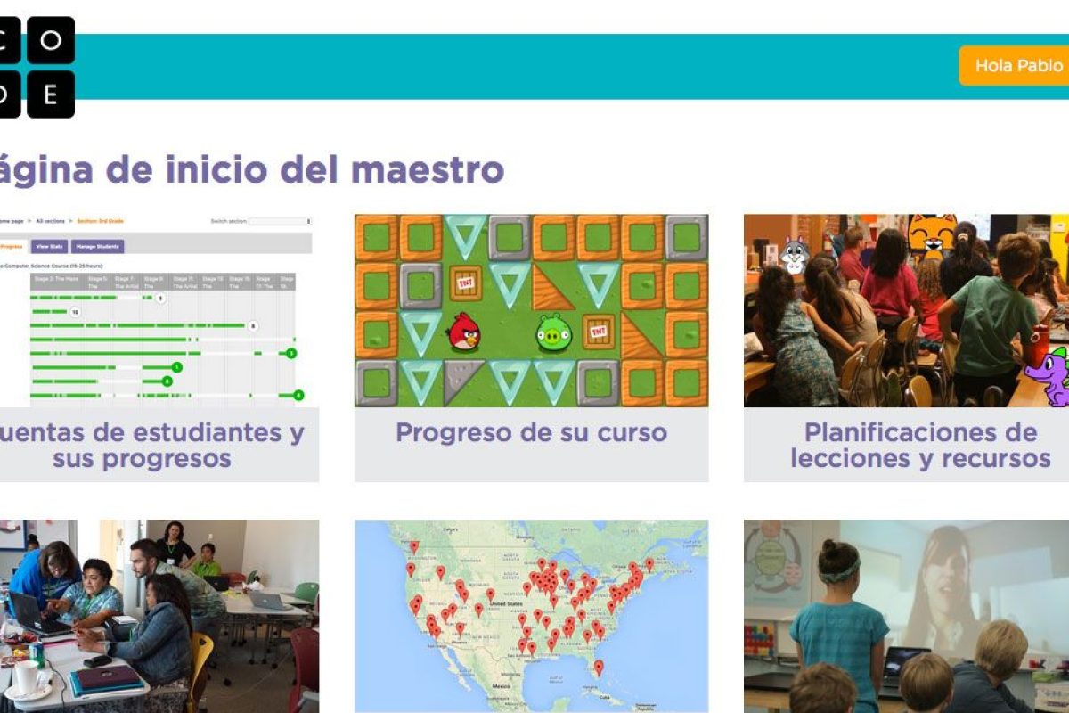 Paso a paso: crea una 'cuenta de profesor' en Code.org para utilizarlo en clase Paso a paso: crea una 'cuenta de profesor' en Code.org para utilizarlo en clase 1
