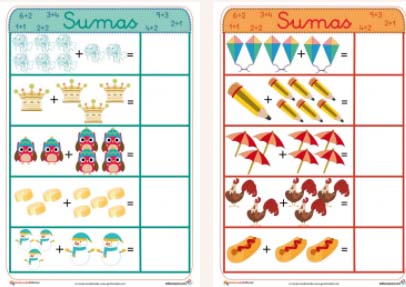APRENDER sumas en Primaria