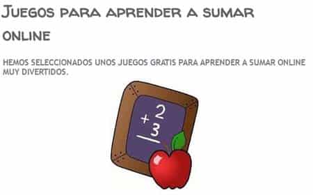 JUEGOS sumas en Primaria