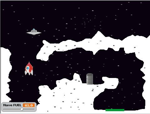Moon Lander en Scratch