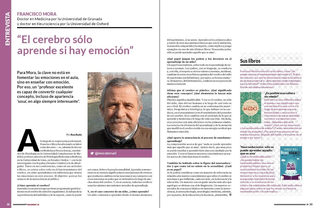 entrevista francisco mora