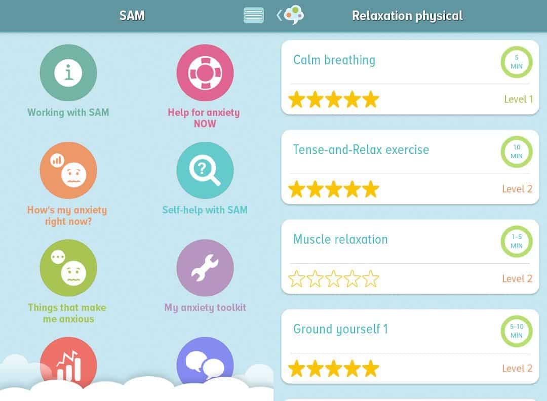 Sam Relaxation App- Relajación En Clase