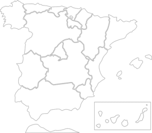 Mapa De España - Pixabay