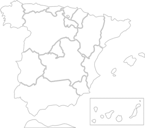 Mapa de España - Pixabay