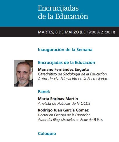 Semana de la Educación Enguita