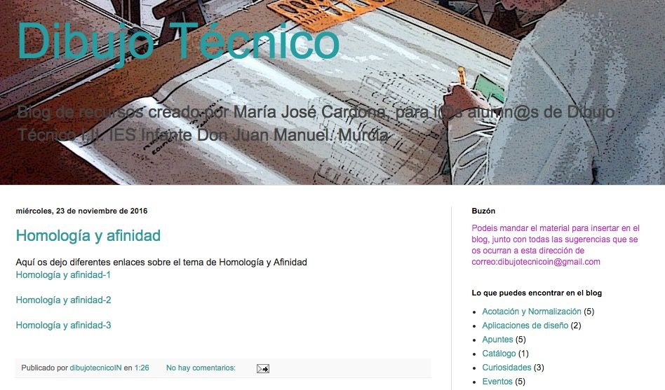 Dibujo Técnico de María José Cardona