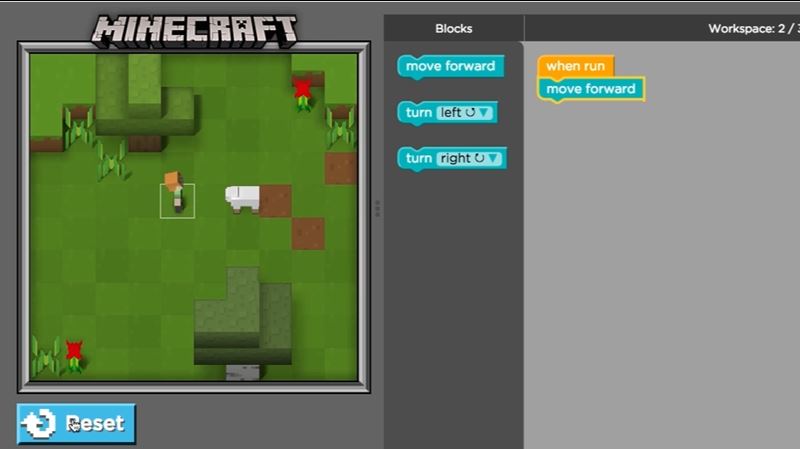 Minecraft - Code.org tutorial