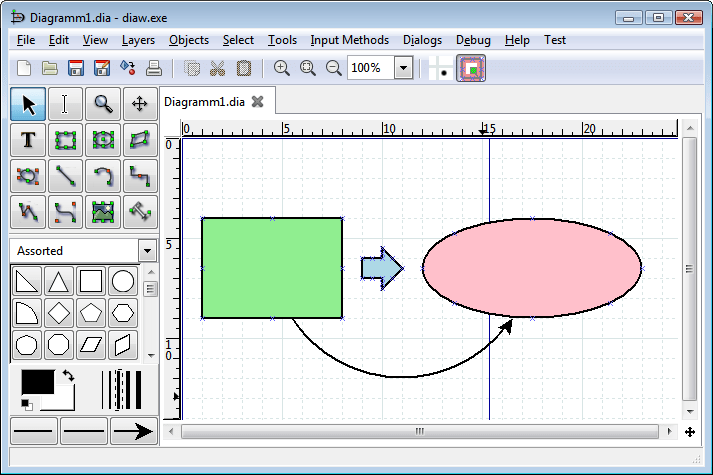 Dia para crear diagramas de flujo