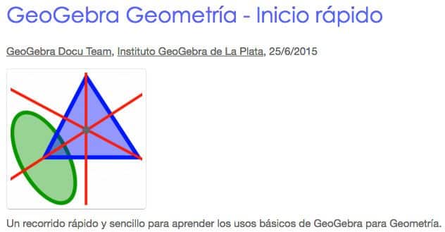 Ayuda De Geogebra