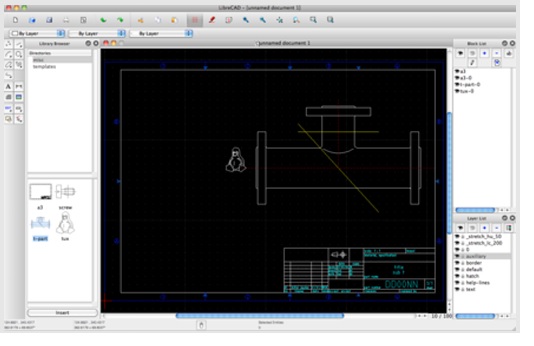 libre cad- programas gratis de diseño cad