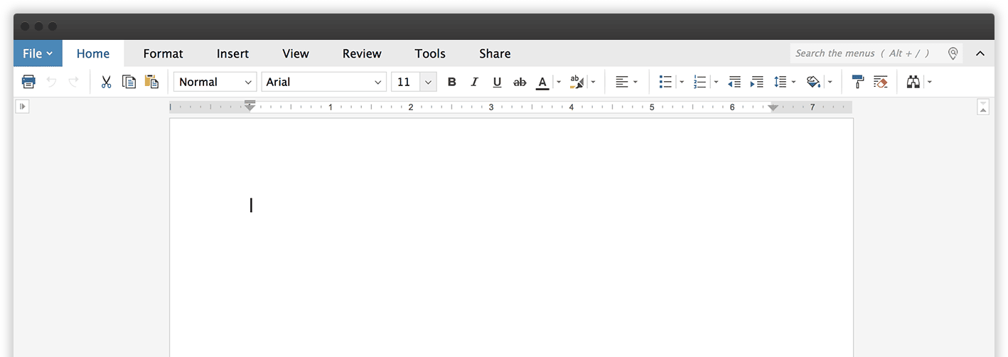 Zoho modificar documentos