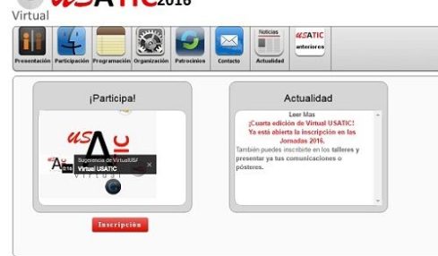 Jornadas Virtuales USATIC 2016: conferencias y talleres on line sobre el aprendizaje con TIC 2