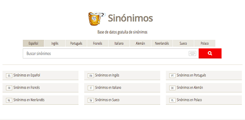 Woxikon sinónimos on line