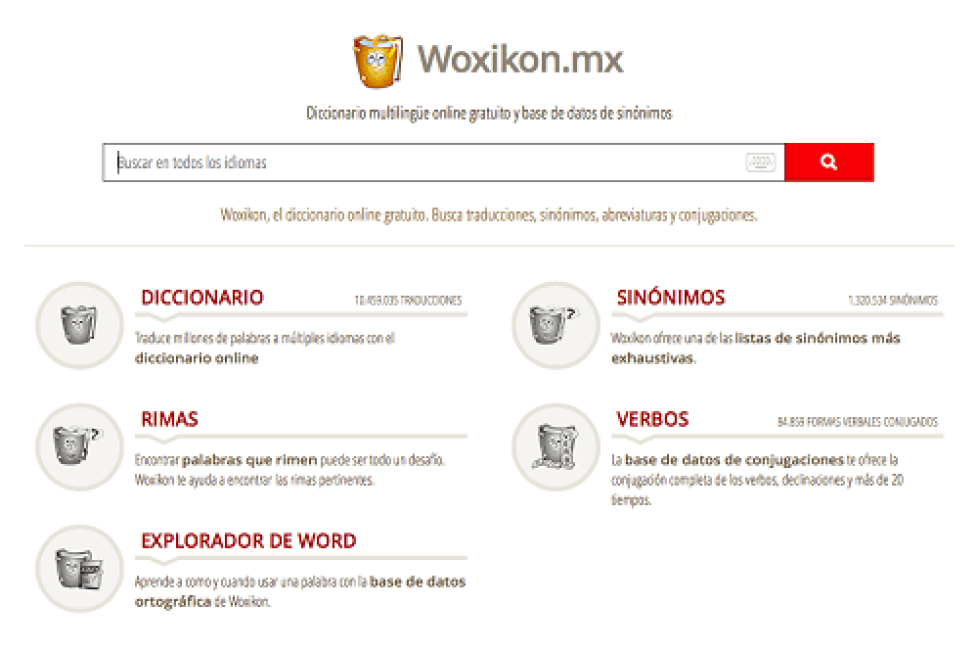 Woxikon, el diccionario on line que busca traducciones, rimas, sinónimos y conjugaciones Woxikon, el diccionario on line que busca traducciones, rimas, sinónimos y conjugaciones 1