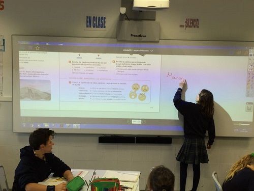 Los Estudiantes Del Colegio Caude Mejoran Sus Resultados Con Promethean