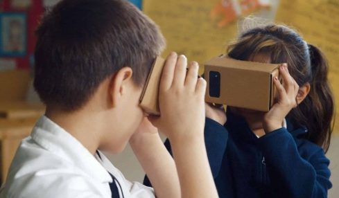 Iniciarse en la realidad virtual en educación con unas gafas de cartón 2
