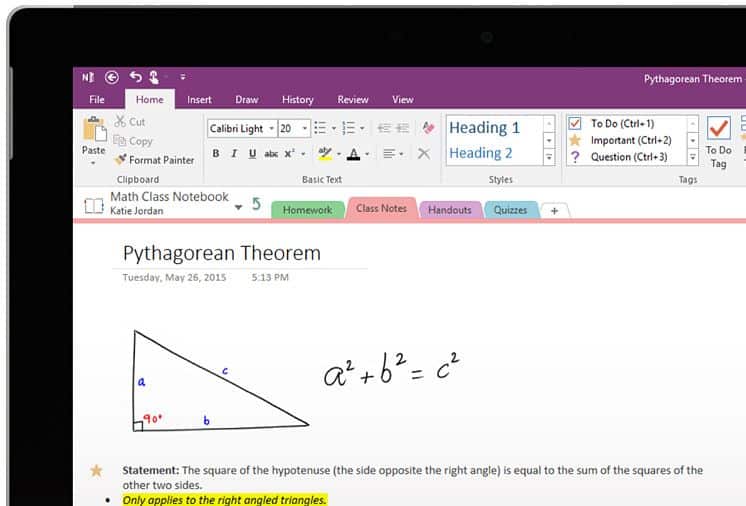 Microsoft Onenote