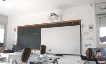 Proyección Ecológica En La Escuela La Miranda, De Barcelona 3