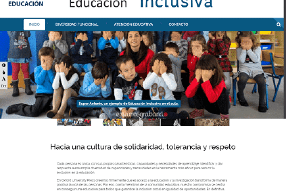 La web de Oxford para la educación inclusiva 2