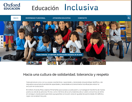 La Web De Oxford Para La Educación Inclusiva 2