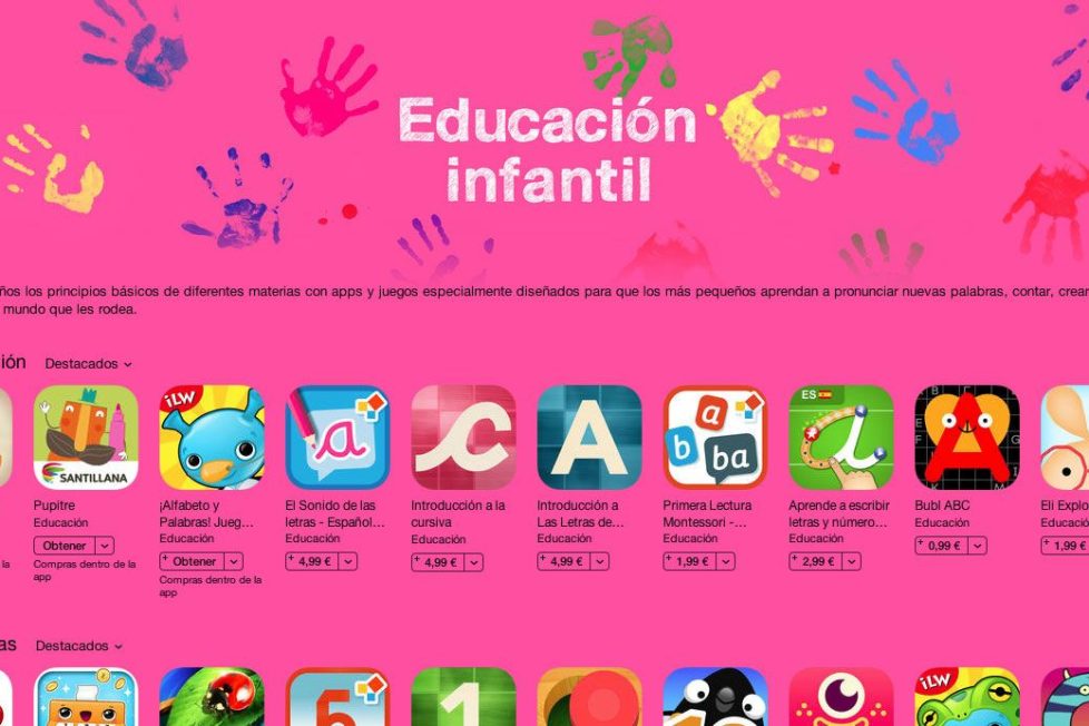 "Aprender en Cualquier Nivel", la colección de apps y libros educativos de Apple 1