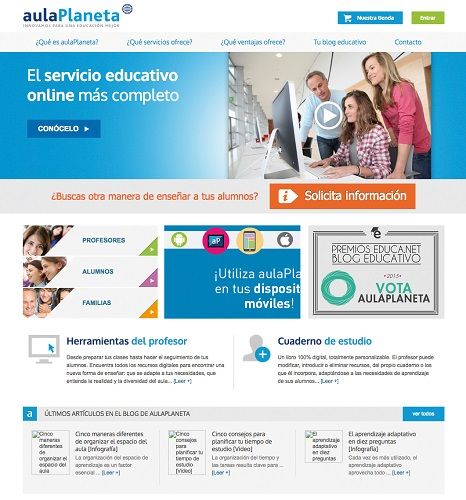 aulaPlaneta presenta sus novedades para el próximo curso