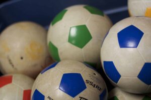 Balones de fútbol @ Pixabay