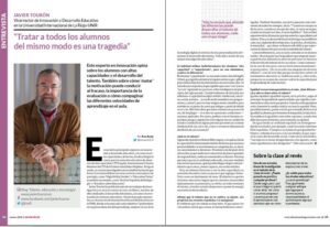 entrevista javier touron
