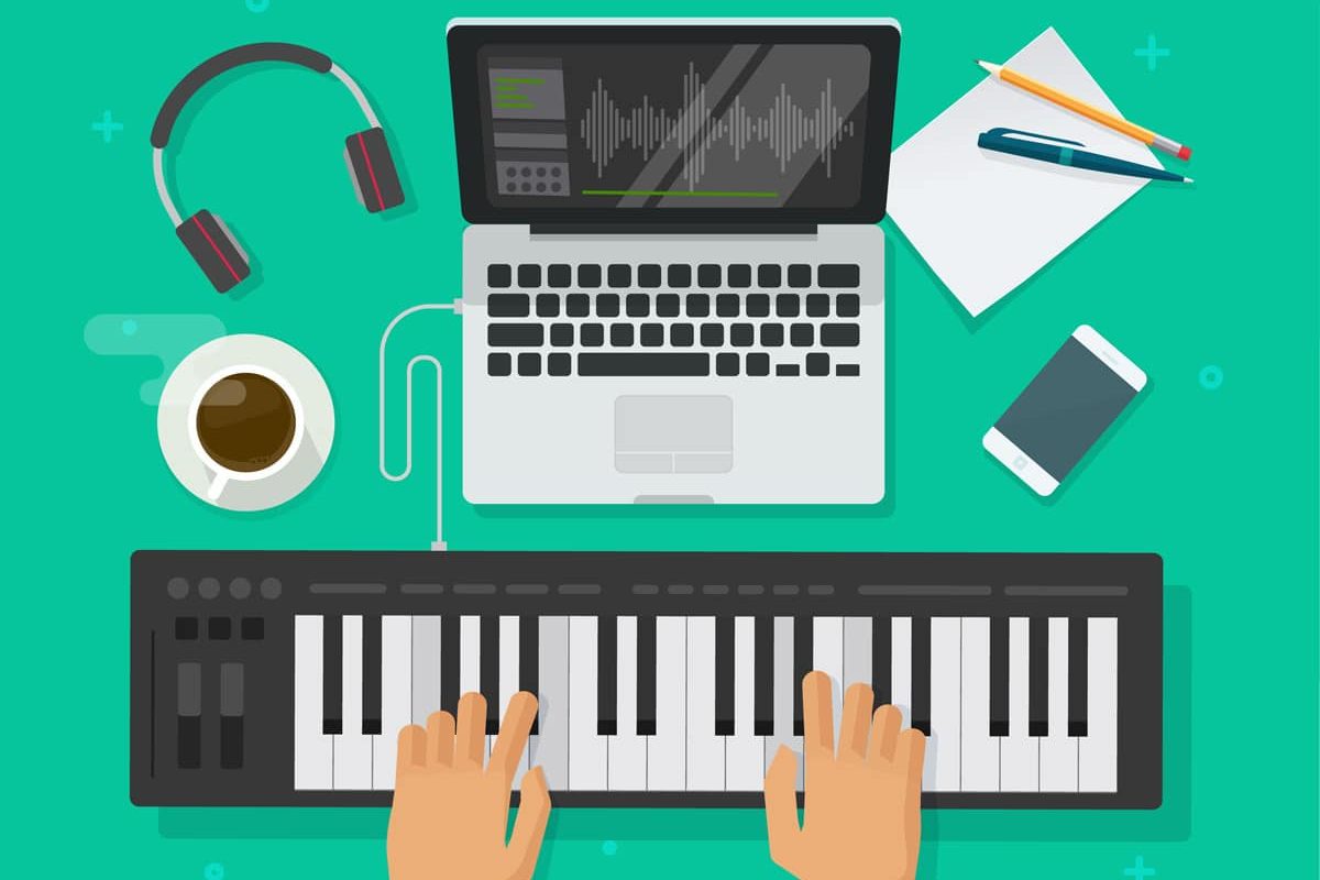 sintetizador para crear música