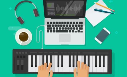 sintetizador para crear música