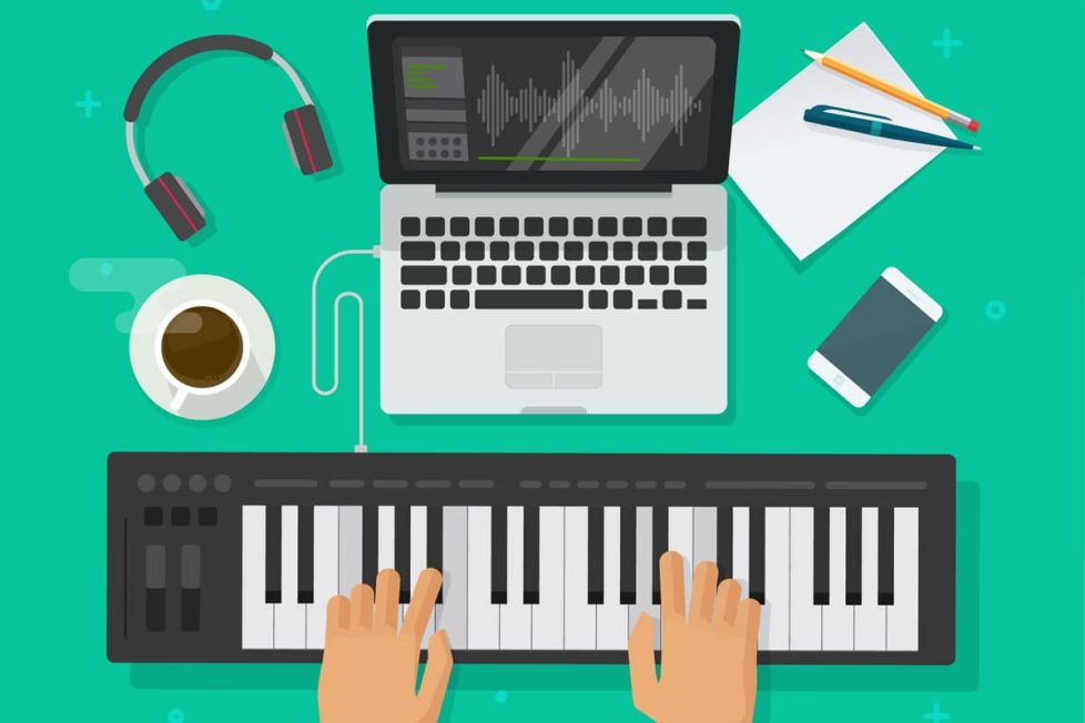 sintetizador para crear música