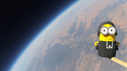 globo de helio para estudiar la estratosfera