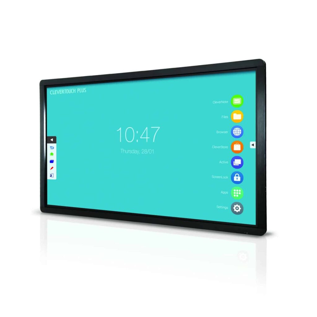 Clevertouch Plus Angle OS white (2) (FILEminimizer)